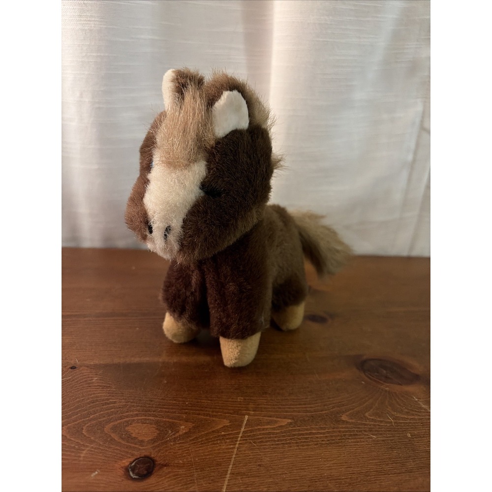 Vintage 1992 Commonwealth‎ Brown Horse Plush
